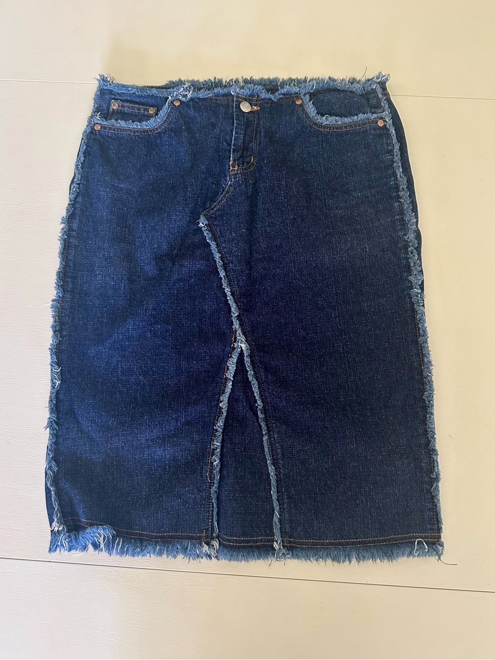 Paris Blues Y2K Denim Pencil Skirt